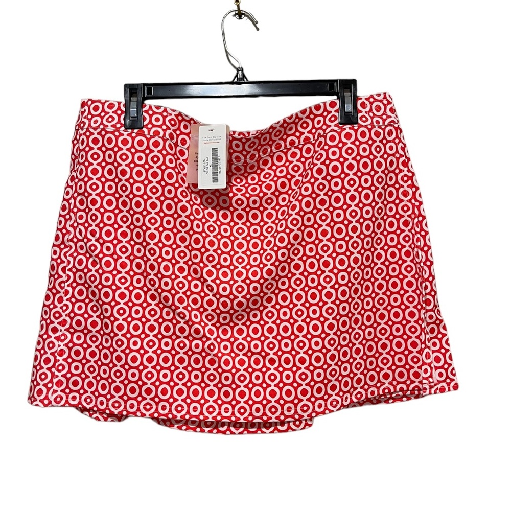 RipSkirt Hawaii Rip Skirt Dot Red Skirt Size XL NWT!!!!!